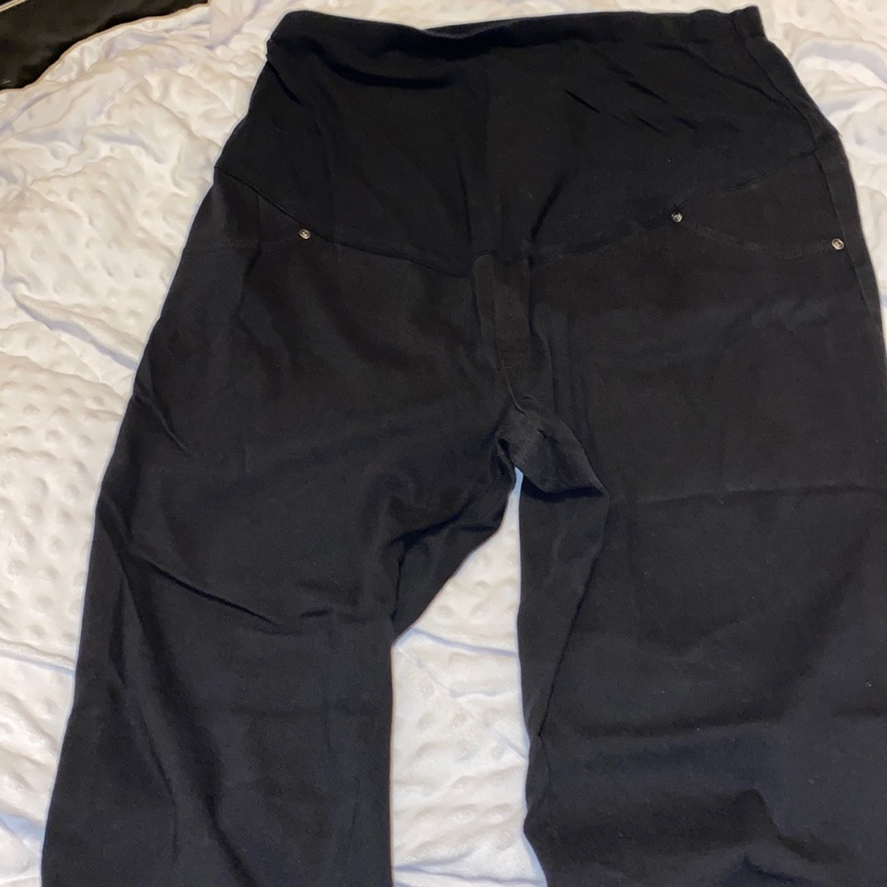 Maternity full belly pants. Xl 16-18